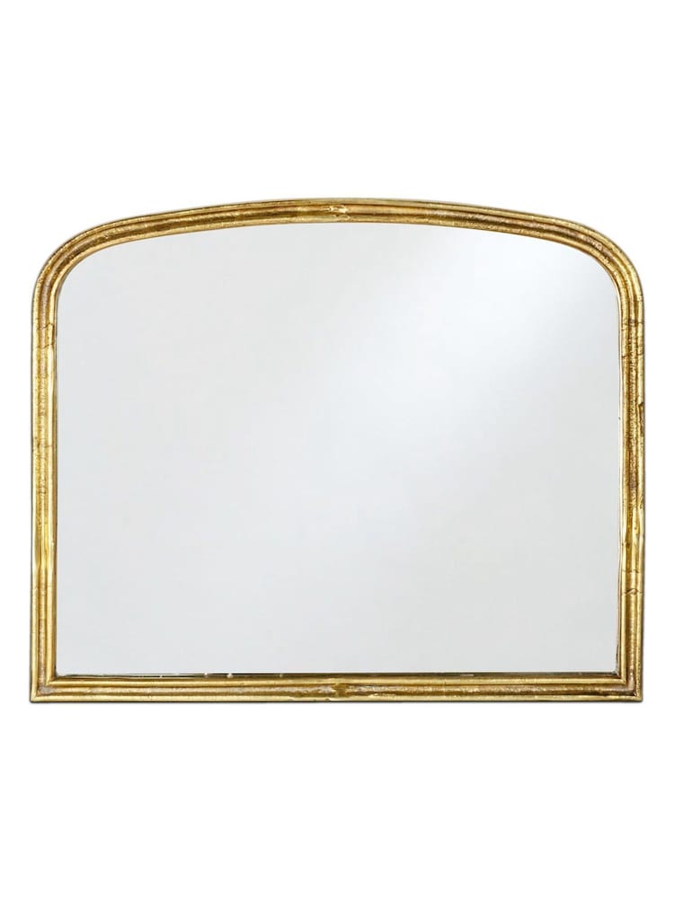 Nkuku Brass Almora Arched Mirror - Image 2 of 2 Nkuku Brass Almora Arched Mirror - Image 2 of 2