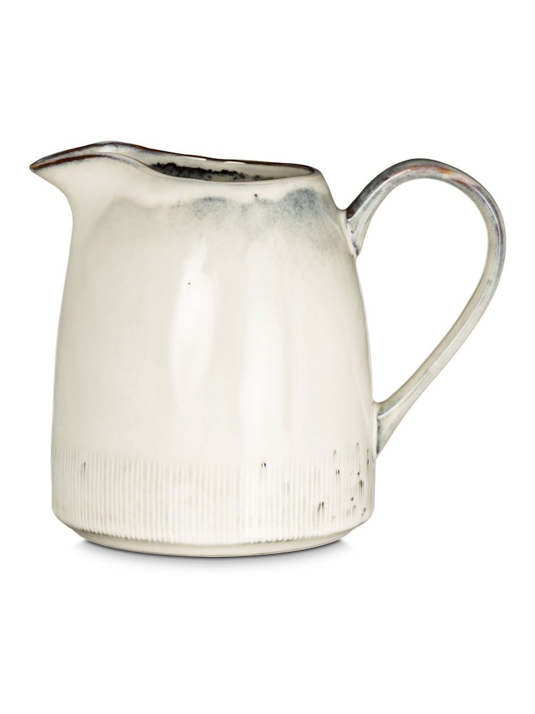 Nkuku Cream Malia Jug - Image 3 of 3 Nkuku Cream Malia Jug - Image 3 of 3