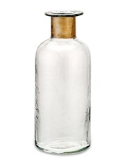 Nkuku Clear Chara Hammered Bottle - Image 4 of 4