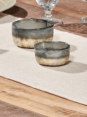 Nkuku Grey Janka Glass Tealights Set of 2 - Image 3 of 5