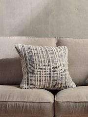 Nkuku White Mika  Sqaure Cushion Cover - Image 1 of 3