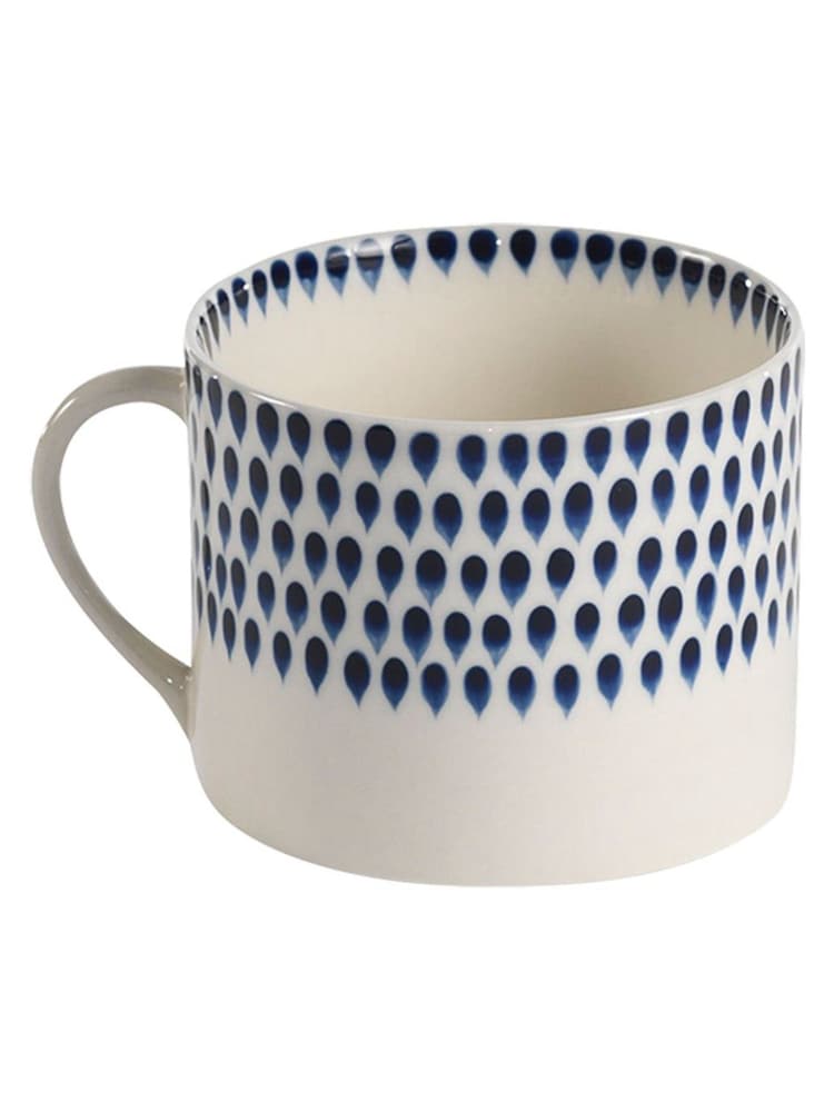 Nkuku Blue Indigo Drop Mug - Image 3 of 3 Nkuku Blue Indigo Drop Mug - Image 3 of 3