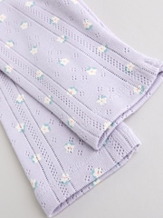 סגול - מארז 5 בגדי גוף לתינוקות עם שרוול ארוך - תמונה 12 מתוך 14