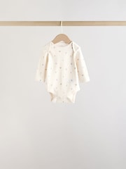 סגול - מארז 5 בגדי גוף לתינוקות עם שרוול ארוך - תמונה 5 מתוך 14