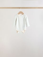 סגול - מארז 5 בגדי גוף לתינוקות עם שרוול ארוך - תמונה 7 מתוך 14