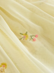 Sarı - Naxışlı Top və Ətək Dəsti (3ay-7il) - 10şəkildən 9 şəkil