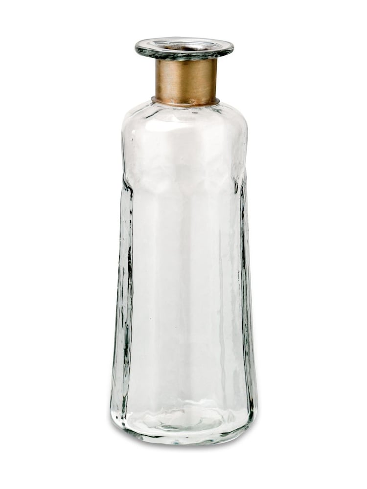 Nkuku Brass Chara Hammered Large Bottle - Image 4 of 4 Nkuku Brass Chara Hammered Large Bottle - Image 4 of 4
