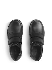 Start-Rite Boys Parker Double Rip-Tape Smart School Black Shoes - Bild 4 von 5