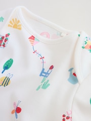 Pink Long Sleeve Baby Bodysuits 4 Pack - Image 11 of 14