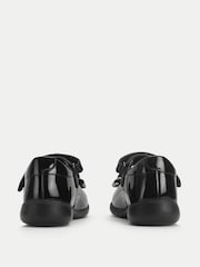 Start-Rite Black Patent Standard Fit Bella Shiny Mary Jane Bow Rip-Tape School Shoes - Image 9 of 9
