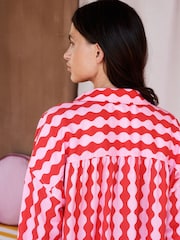 Eleanor Bowmer Wave Oversized Beach Shirt - Imagen 4 de 5