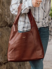 Pure Luxuries London Nina Leather Shoulder Bag - Image 1 of 5