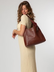 Pure Luxuries London Nina Leather Shoulder Bag - Image 2 of 5
