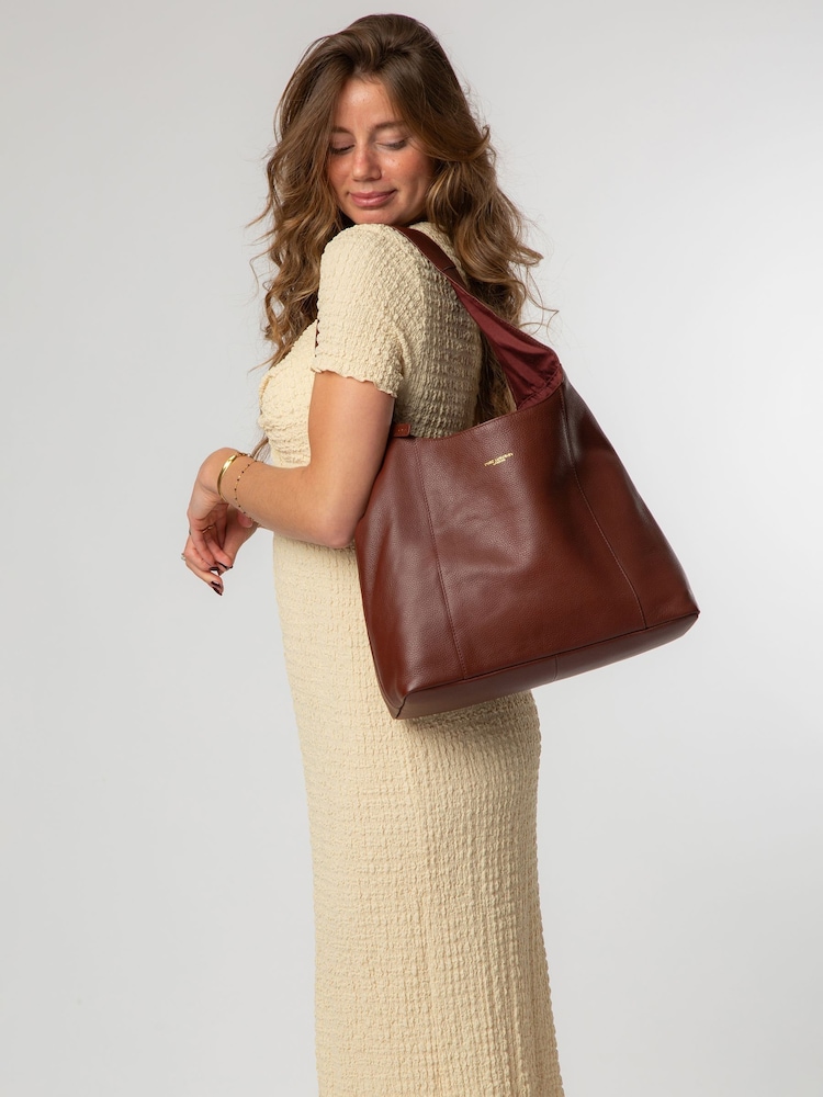 Pure Luxuries London Nina Leather Shoulder Bag - Image 2 of 5