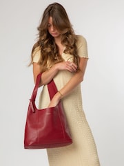 Pure Luxuries London Nina Leather Shoulder Bag - Image 4 of 5