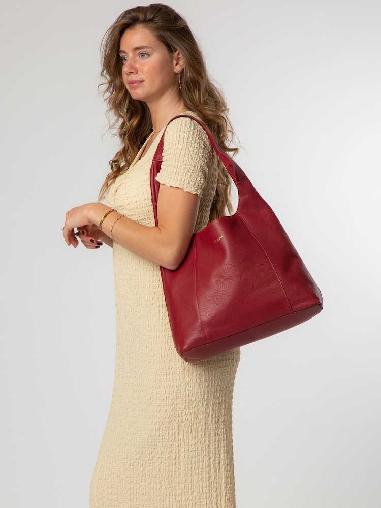 Pure Luxuries London Nina Leather Shoulder Bag - Image 5 of 5
