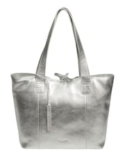 Pure Luxuries London Metallic Windsor Leather Tote Bag - Image 1 of 9