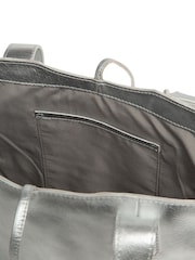 Pure Luxuries London Metallic Windsor Leather Tote Bag - Image 5 of 9