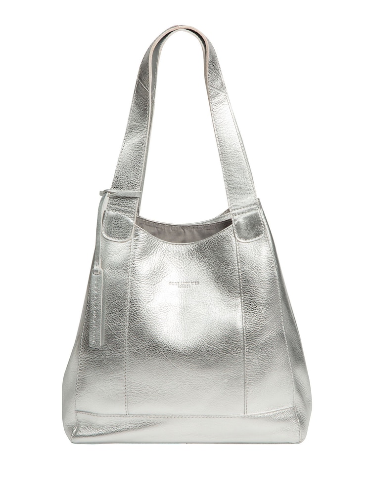 Pure Luxuries London Metallic Colette Leather Handbag - Image 1 of 9
