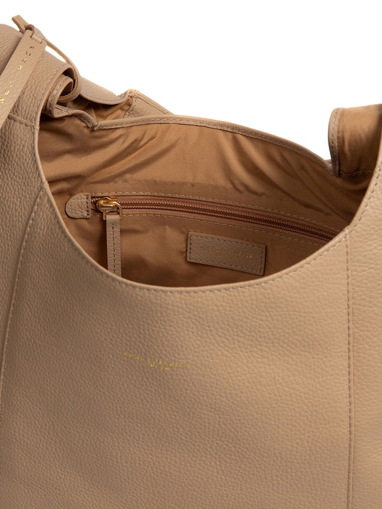 Pure Luxuries London Nude Nina Leather Shoulder Bag - Image 3 of 3