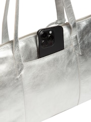 Cultured London Marlowe Leather Tote Bag - Image 4 of 9