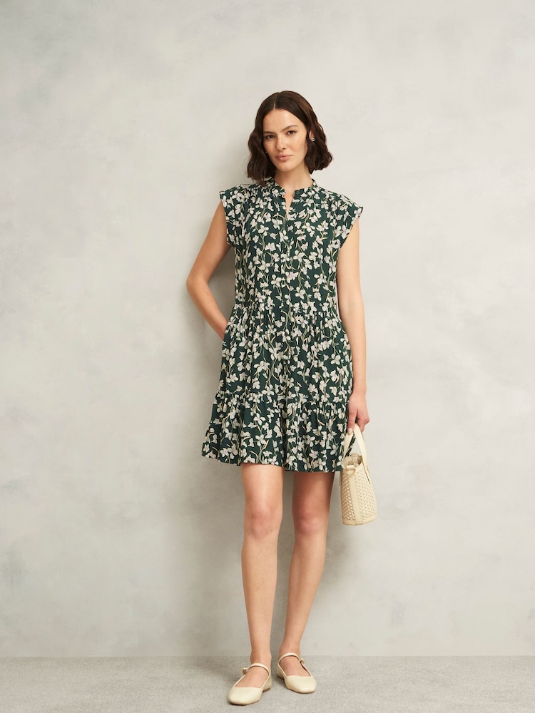 Verde - Hobbs Layla Dress - Imagem 1 de 4