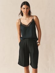 Zwart - Tailored Bermuda Shorts - Afbeelding 1 van 7