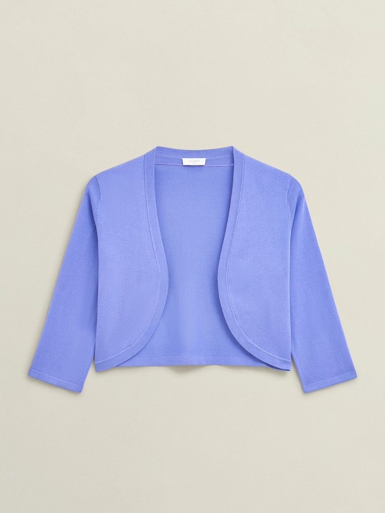 Hobbs Navy Blue Carrie Bolero - Image 4 of 4