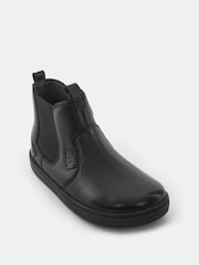 Start-Rite Kids Energy Zip Up Chelsea Inspired Ankle Black Boots - Image 2 of 5
