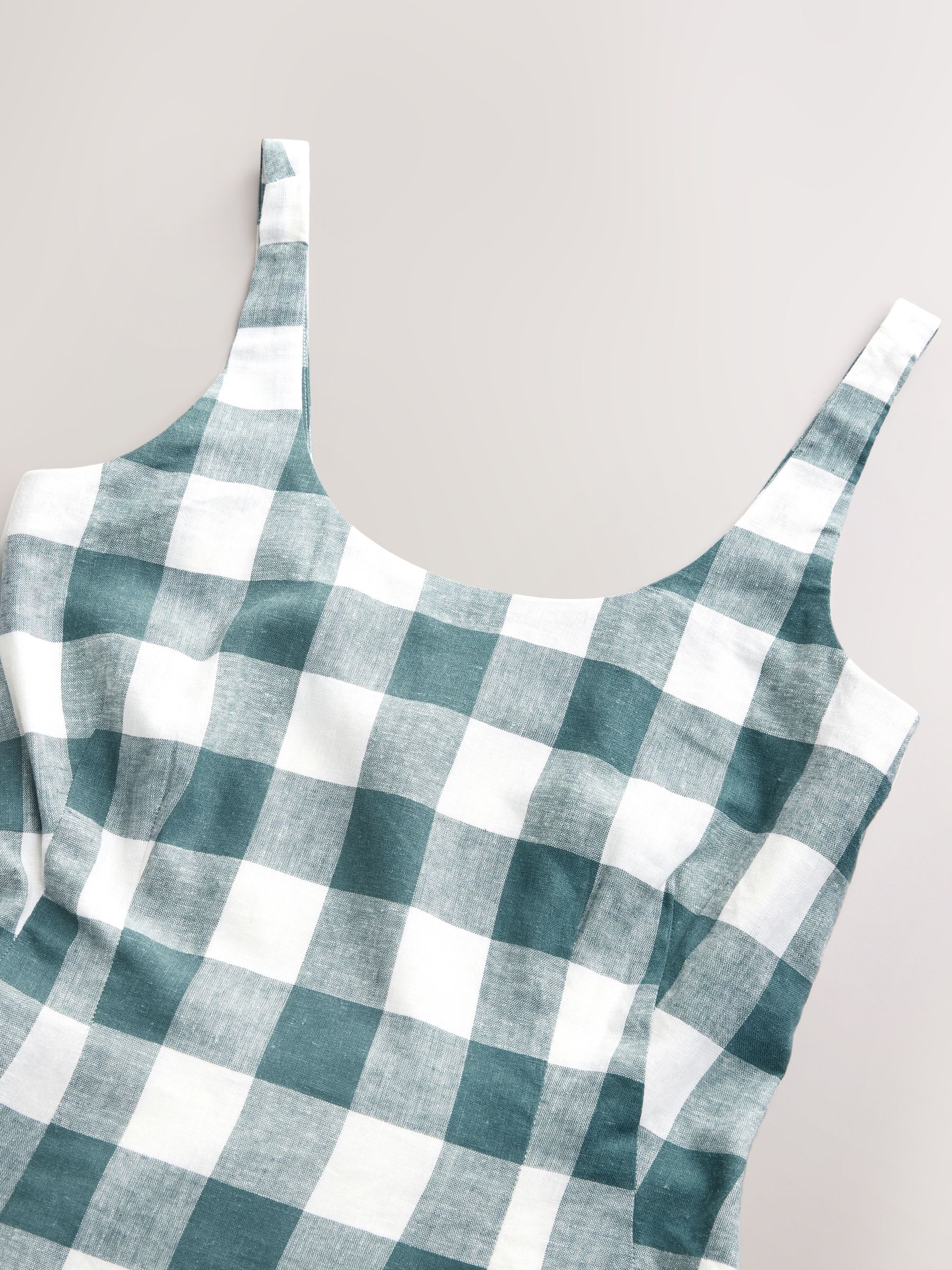 Buy Teal Blue Gingham Linen Rich Peplum Top from the Next UK Buy Teal Blue Gingham Linen Rich Peplum Top from the Next UK