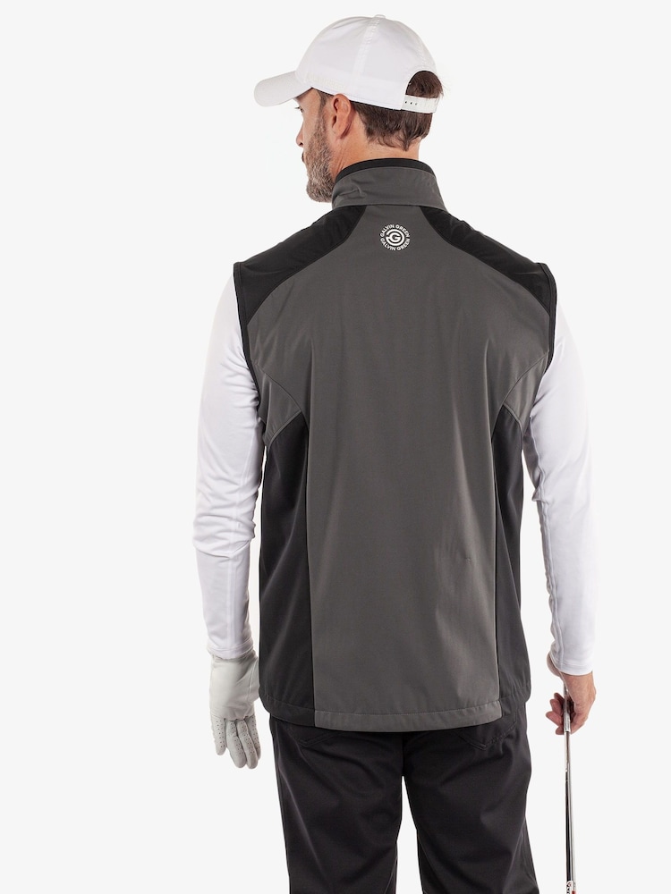 Galvin Green Grey Leo Windproof Golf Vest - Image 2 of 8 Galvin Green Grey Leo Windproof Golf Vest - Image 2 of 8
