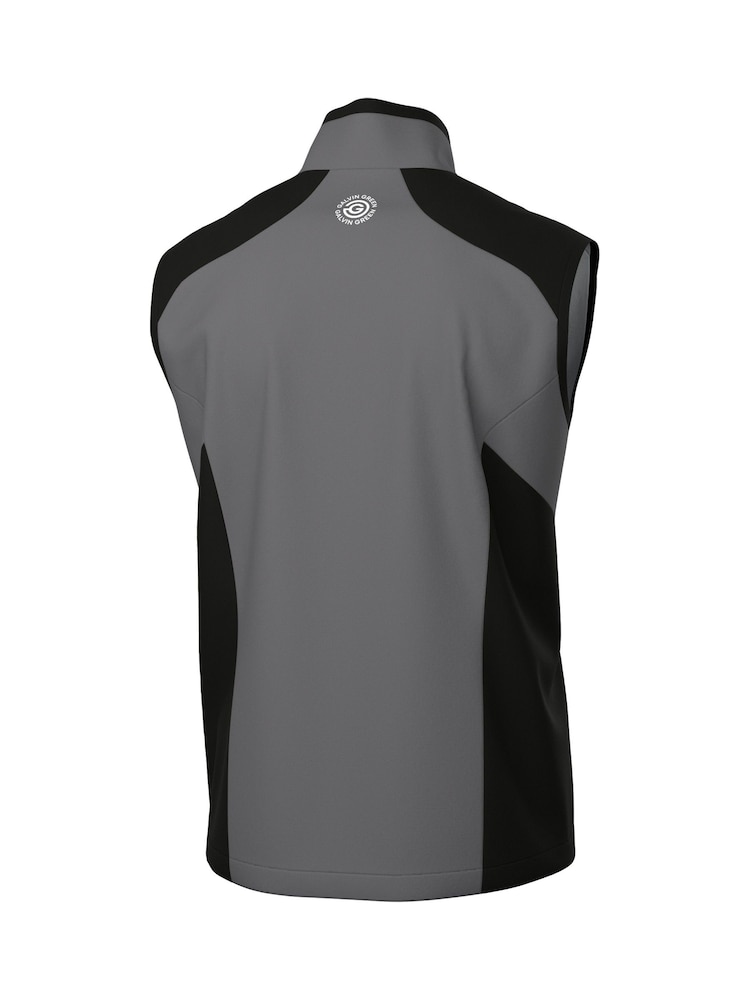 Galvin Green Grey Leo Windproof Golf Vest - Image 8 of 8 Galvin Green Grey Leo Windproof Golf Vest - Image 8 of 8