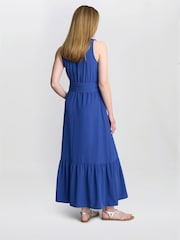 Gina Bacconi Blue Jamie Maxi Shirt Dress - Image 2 of 6