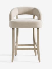 Opulent Chenille Pebble Remi Bar Stool - Image 3 of 6