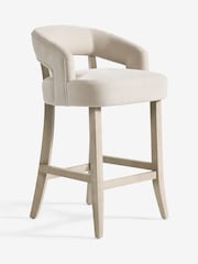 Opulent Chenille Pebble Remi Bar Stool - Image 4 of 6