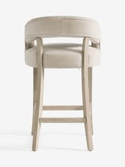 Opulent Chenille Pebble Remi Bar Stool - Image 6 of 6