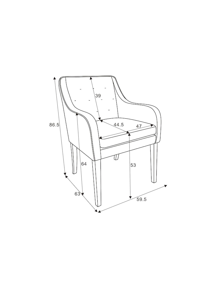 Relaxed Chenille Forest Green Rose Dining Chair - Image 9 of 9