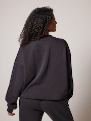 LOVALL Grey Oversized ALL SZN Sweatshirt - Image 2 of 5