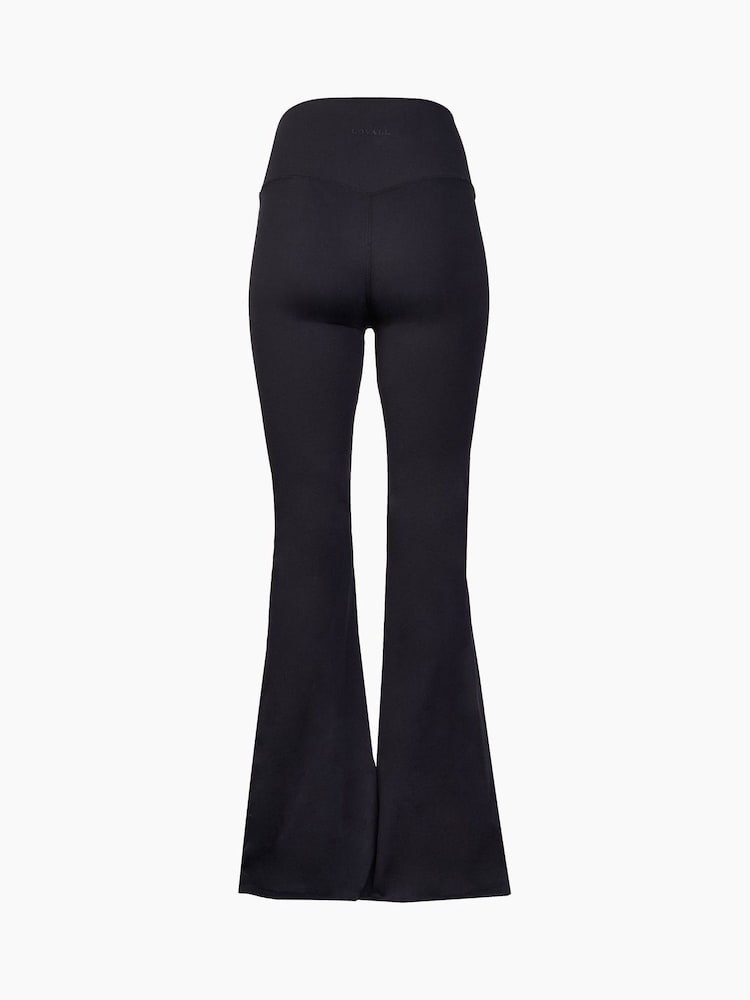 LOVALL Black 24/7 Revitalise Flare Regular Leggings - Image 5 of 5