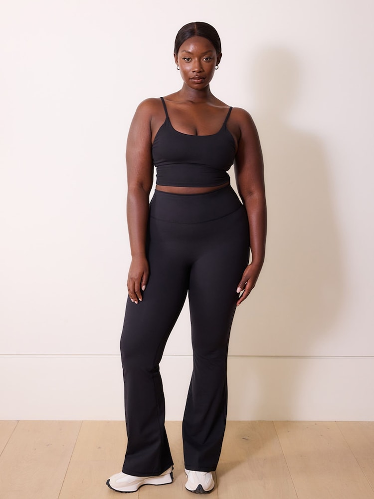 LOVALL Black 24/7 Revitalise Flare Tall Leggings - Image 2 of 3