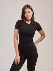 LOVALL Black Ultimate Short Sleeve Everyday T-Shirt - Image 4 of 6