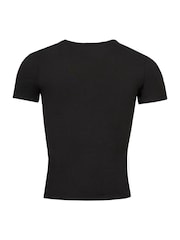 LOVALL Black Ultimate Short Sleeve Everyday T-Shirt - Image 6 of 6