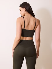 LOVALL Green 24/7 Revitalise Flare Regular Leggings - Image 3 of 5