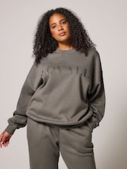 LOVALL Green Oversized ALL SZN Sweatshirt - Image 3 of 4