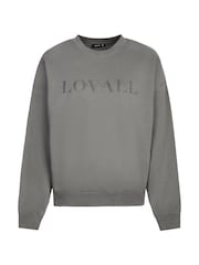 LOVALL Green Oversized ALL SZN Sweatshirt - Image 4 of 4