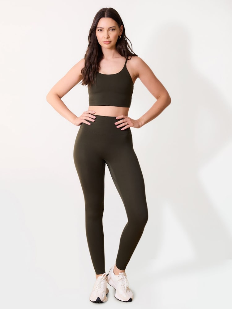 LOVALL Green 24/7 High Waisted Regular Leggings - Image 2 of 6