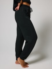 LOVALL Black Tall Petite Luxe Lounge Joggers and Sweatshirt Set - Image 4 of 6