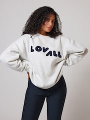LOVALL Grey ALL SZN Oversized Sweatshirt - Image 1 of 3