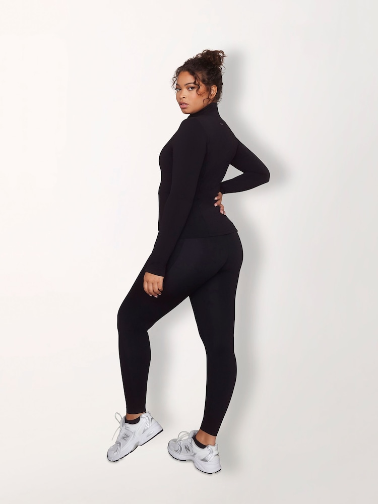 LOVALL Black Empower Fitted Zip-Up Jacket - Image 2 of 5