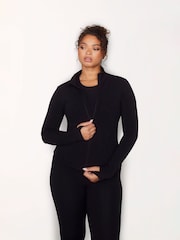 LOVALL Black Empower Fitted Zip-Up Jacket - Image 4 of 5
